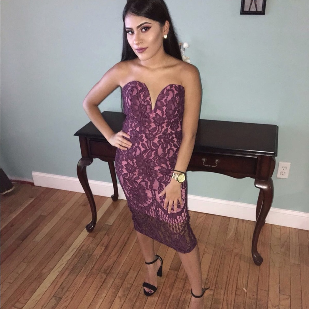 A tight dress